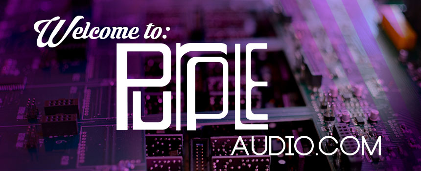 Purple Audio – Welcome Image