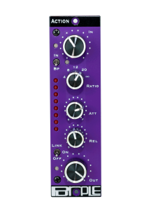 Purple Audio Action Front Panel View